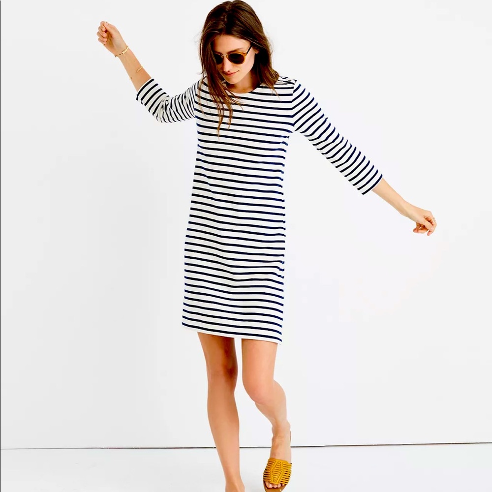 Madewell striped dress
